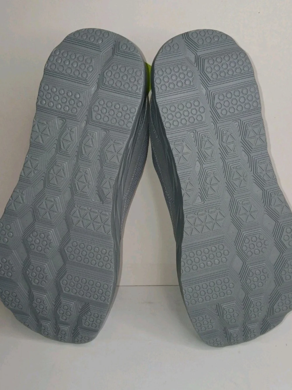 OrthoComfoot Men's 12W Grey Athletic Walking Shoes Cushion Orthopedic OFTN01B